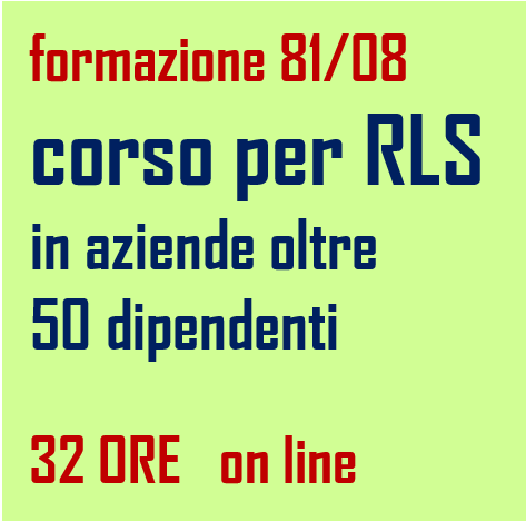 Formazione RLS