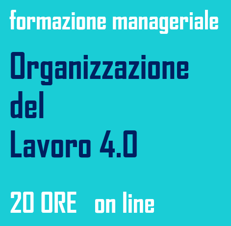 Organizzazione del lavoro 4.0