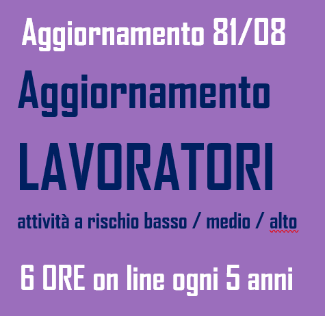 Aggiornamento lavoratori