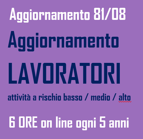 aggiornamento lavoratori